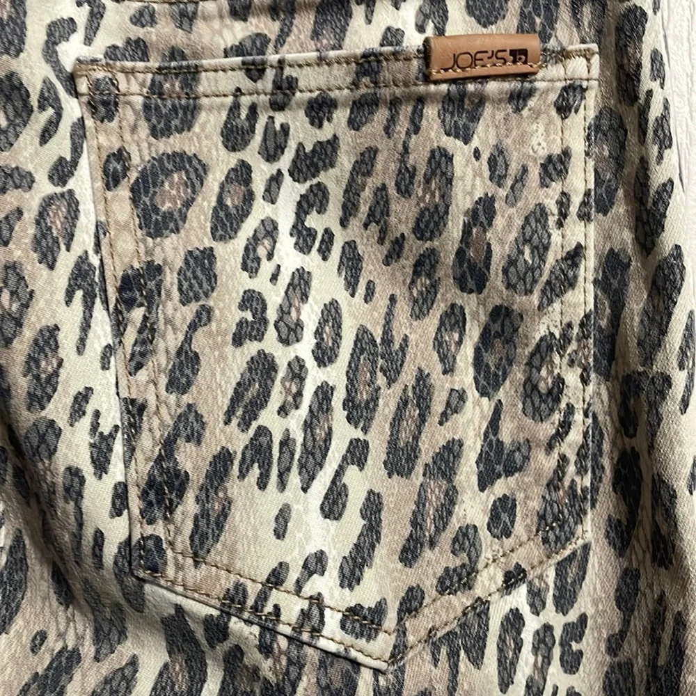Joe's Jeans‎ Charlie High Rise Skinny Ankle Jeans in Leopard Print